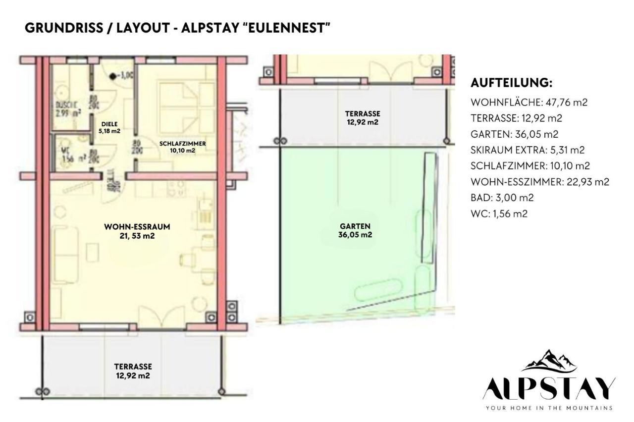 Alpstay "Eulennest" - Kaernten Card Sommer Inklusive Bad Kleinkirchheim Luaran gambar